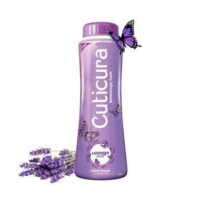 Cuticura Lavender Mist Talcum Powder 400g | Refreshing Body Powder With UV Protection And Long Lasting Fragrance