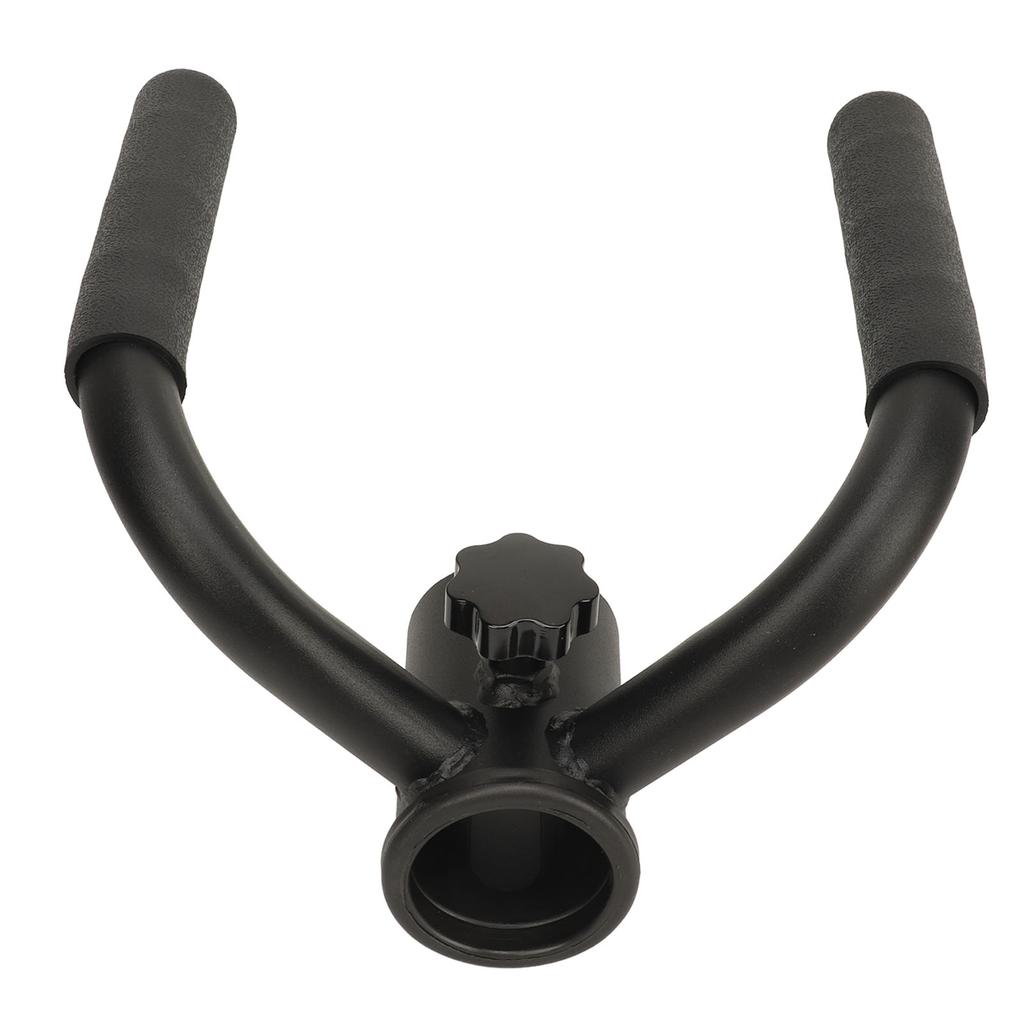 T Bar Row Barbell Handle Iron High Strength T Bar Row Attachment for Deadlift Biceps Squats