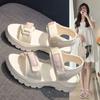 Sports Casual Shoes Thick Bottom Sandals Women's Summer Outwear Ladies Velcro Lightweight Sandals