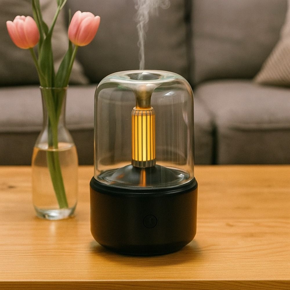 LED Aromatherapy Diffuser Light 120ml Aroma Diffuser Quiet Operation Essential Oil Diffuser  Home