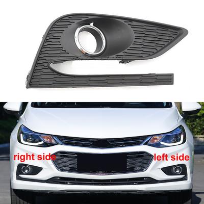 Pour Chevrolet Cruze 2017 2018 Cadre de phare antibrouillard avant Cache de phare antibrouillard Calandre de barre avant Cache décoratif avec