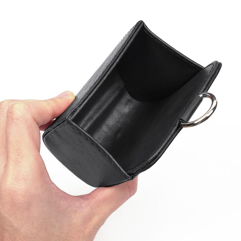 Car Storage Bag Car Air Outlet Debris Bag Mobile Phone Key Sunglasses Leather Organizer Box For Mitsubishi Eclipse Lancer Colt