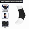 Breathable Compression Ankle Support Sleeve Figure 8 Strap Stabilizer Anti Slip Ankle Brace for Sports Injury Recovery
