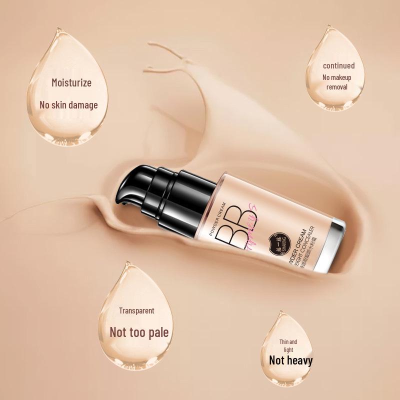 Flawless Nude BB Cream: Hydrating, Moisturizing, Contouring Foundation & Concealer for a Perfect Finish.