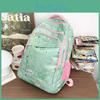 Print Cloud Cute Backpack Breathable Oxford Material Ergonomic Shoulder Straps