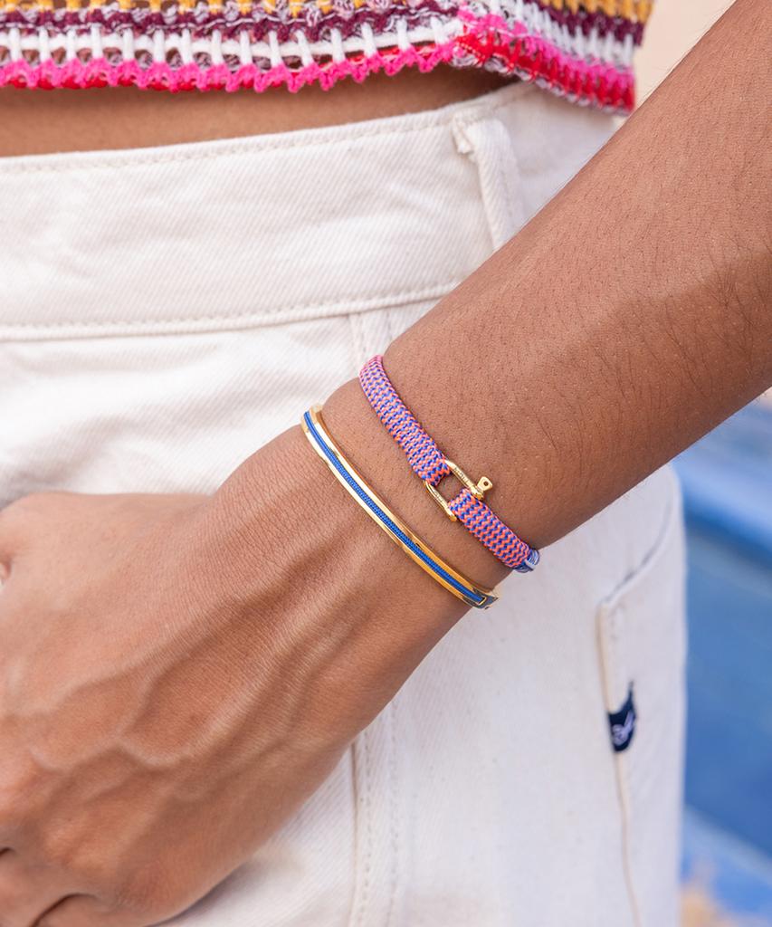 Pig&Hen (Women'S) Maya Lu 4 Bracelet - Royal Blue X Gold