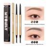 Ultra-Fine Gold Bar Eyebrow Pencil: Natural, Waterproof, Sweatproof, Long-Lasting, Non-Fading, Easy Outline for Women