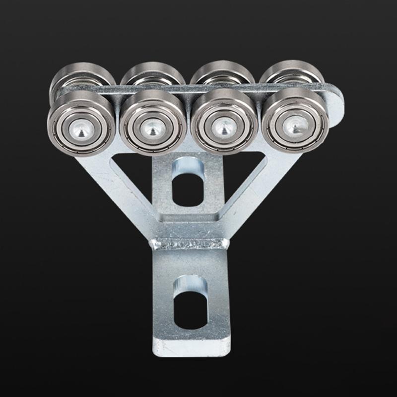 8 Wheel Hoist Trolley Rollers Strut Trolley Assembly for Electric Hoist for Taller Strut Channel High Strength Assembly