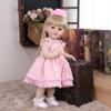 KEIUMI Reborn Doll Girl 55 Cm Bathe Silicone Vinyl Realistic Newborn Baby Dolls Early Educational Toy Kids Christmas Gift