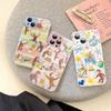 Cute C-Curious G-George Monkey Phone Case For iPhone 14 13 12 Mini 11 Pro XS Max X XR 14 Plus Tempered Glass Cover