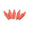 Crocodile Alligator Clips Equipment Tools 20pcs Black/Red Soft Coating
