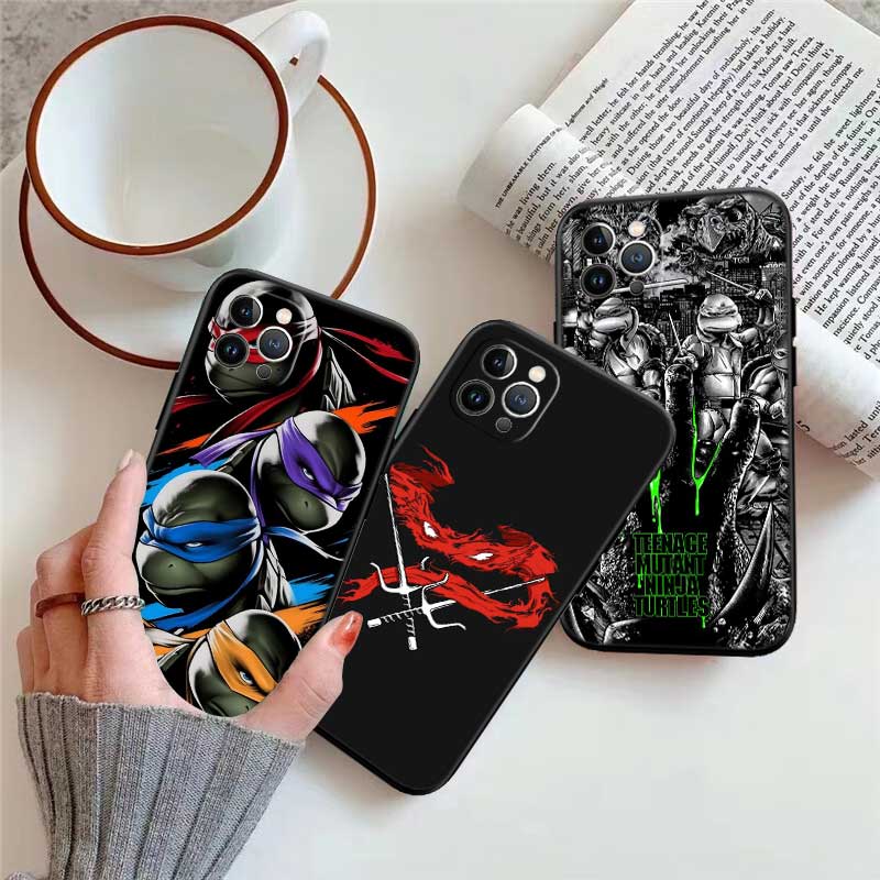 RE61 TMNT New High-End Shell Phone Case for Redmi Note 10 11 12 Pro Max 10S 10C 10T 11A 11S 12S 12C