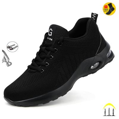 35-50 Air Kissen Arbeits Schuhe Für Männer Anti-Smashing Stahl Kappe Pannensichere Bau Sicherheit Schuhe Turnschuhe männlichen Schuhe
