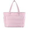 Women's Lightweight Puffy Tote: Large Capacity Travel & Laptop Bag