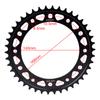 525 41TT 42T 47T Motorrad Hinterradritzel Zahnrad Nockenwelle für BMW F650 GS F700 F800 GS Adventure F 800 Triple Black Trophy