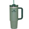STANLEY H2.0 Vacuum Quencher, 0.88L, Hammertone Green, Cold Insulation, Heavy-Duty Water Bottle with Straw, Perfect for Summer, Outdoor Activities, Di