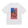 Men's Comfortable Breathable Comfy Classic T-Shirt Patriotic Eagle Graphic Tee