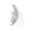 Luxury Japanese Wheat Ear Freshwater Pearl & Zircon Brooch Pin