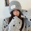 Japanese Minimalist Wool Beanie: Trendy, Warm, Double-Layered Winter Skull Cap