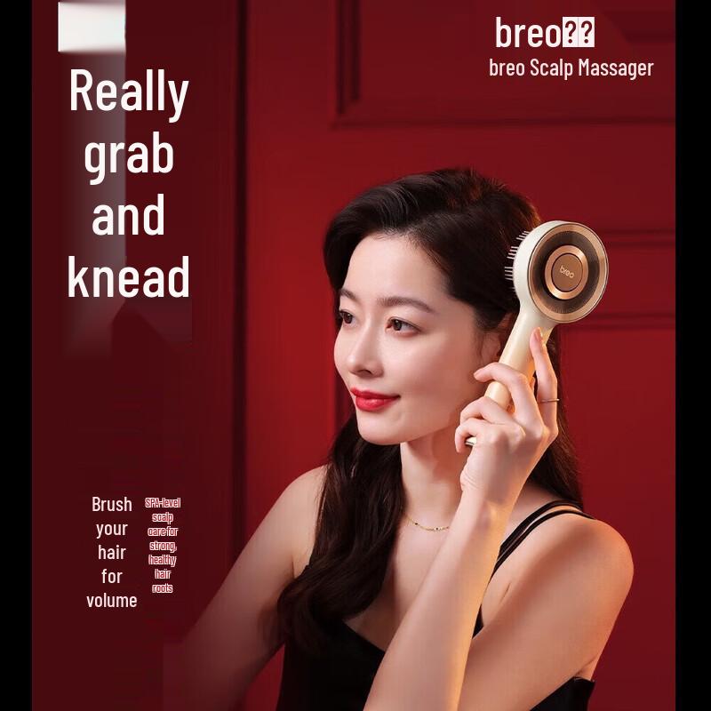 

breo Scalp3 Smart Scalp Massager Comb with Red Light