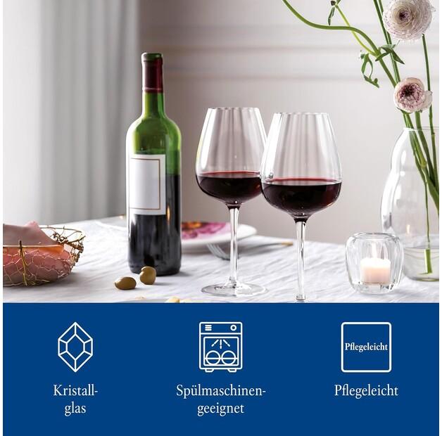 Red Wine Glasses Villeroy & Boch Rose Garden, 4 Pieces (1137258110)