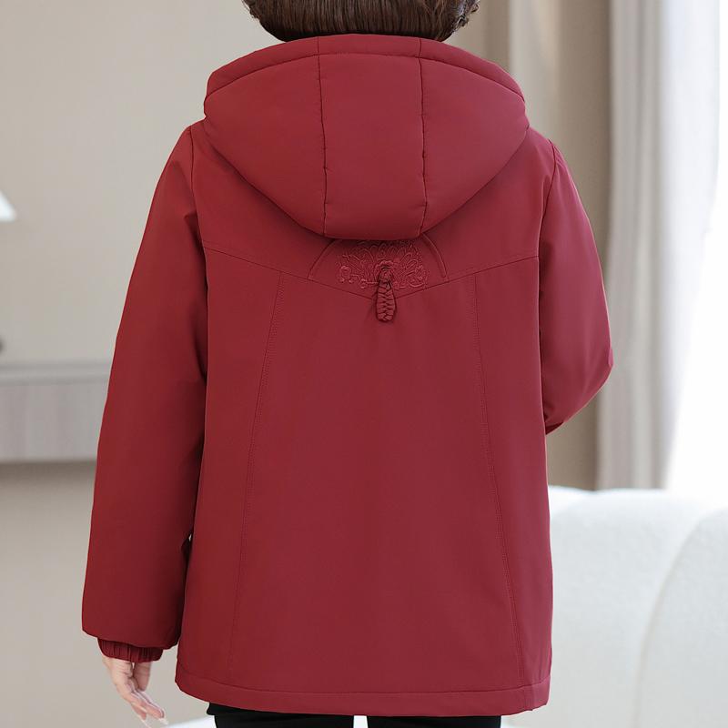 Plus Size XL-6XL Middle Age Women's Down Jackets Winter Parkas Elegant Loose Thick Warm Down Coats Woman Outerwears