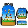 Mario, Primary And Secondary School Schoolbag, Children'S Backpack, Cartoon Satchel.