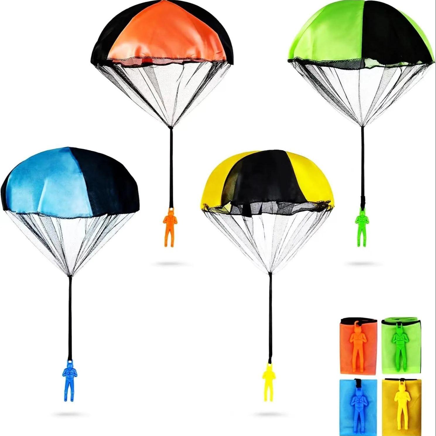 

Hand Throwing Mini Soldier Camouflag Parachute For Kids Outdoor Toys Game Educational Flying Sport For Children (As shown-5153)-