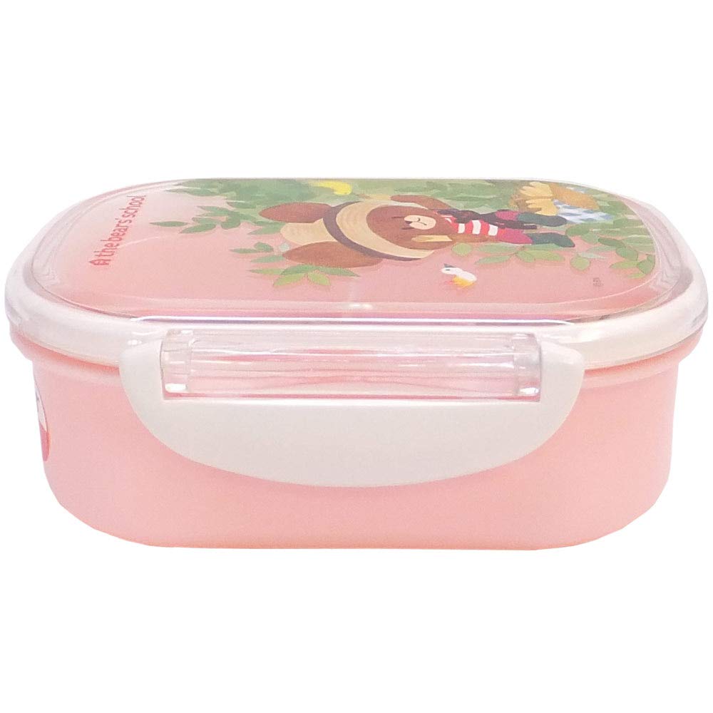 The Bears School Square Lunch Box Perfect for and (270ml) KS21-3 - kindergarten, school, picnics, more.