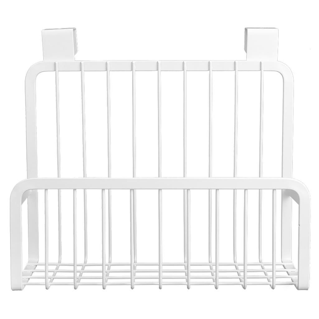 Household Kitchen Cabinet Hanging Basket Bathroom Door Hanging Storage Rack Organizer