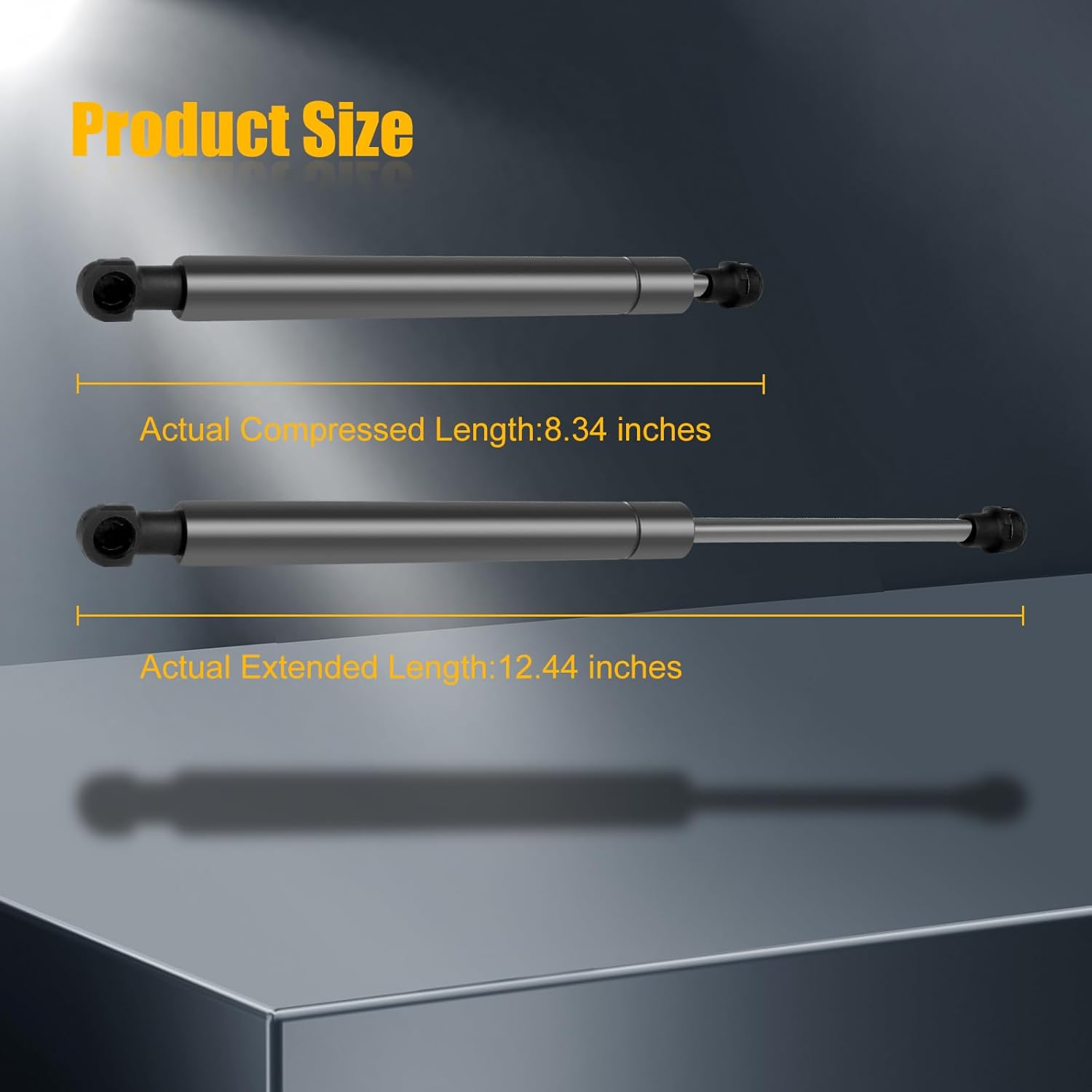 

Lift Supports Struts Shocks, Hood Lift Supports Fit for BMW 323Ci 2000 for BMW 325xi 2001-2005 for BMW 325Ci 2001-2006 4115,Pack of 2