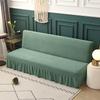 Copri Futon Elasticizzato Senza Maniche Con Gonna Jacquard Copri Divano Letto Futon Copridivano Copridivano Per Mobili Soggiorno Protettore