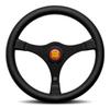 MOMO Racing Heritage Steering Wheel 1968 35mm Black/Black RH-01