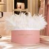 1 Metro Recortes de Plumas Naturales Flecos 10-15cm Plumones Cinta Para Boda Fiesta Costura Ropa Decoración Accesorios Manualidades
