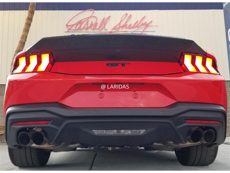 Ford Mustang Dark Horse S650 Carbon Fiber Rear Diffuser Body Kit