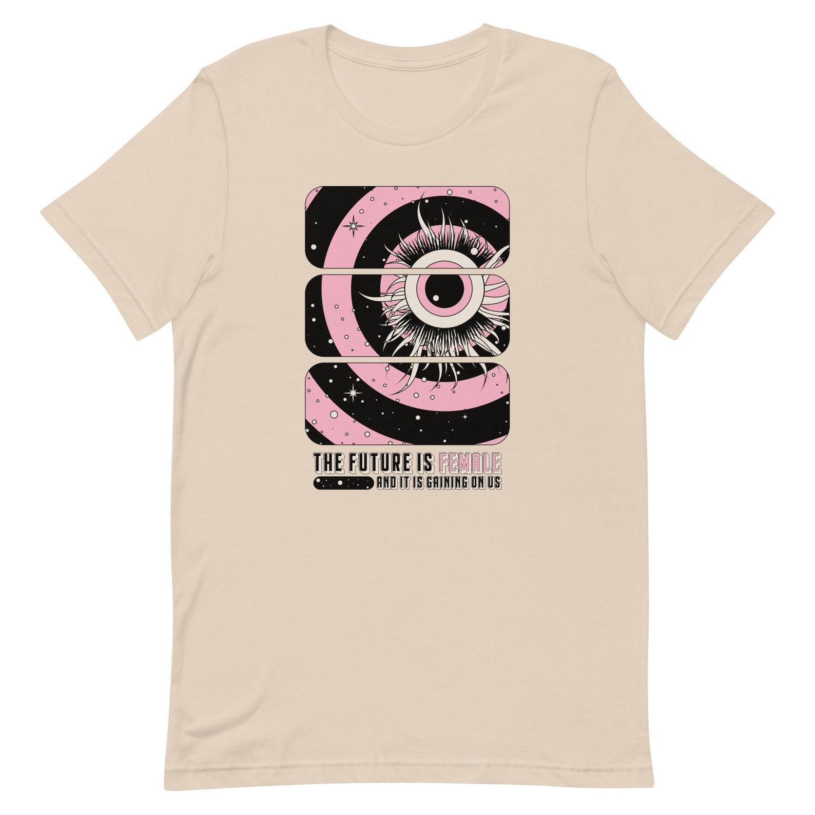 The Future is Female - Cosmic Horror Feminism T-Shirt M