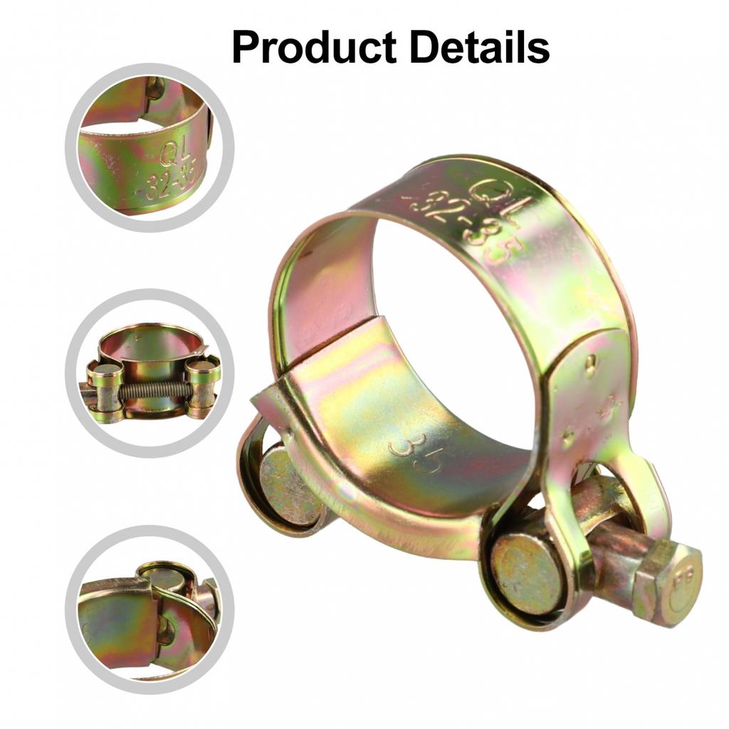 1 Stück Reparaturwerkzeug Auspuff Schweißzubehör Kohlenstoffstahl Schraube Rohrschelle Schlauchschellen