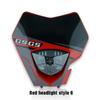 MCHMFG Motorcycle Crystal LED Headlight Headlamp For GASGAS - EC    Enduro Motorcycle