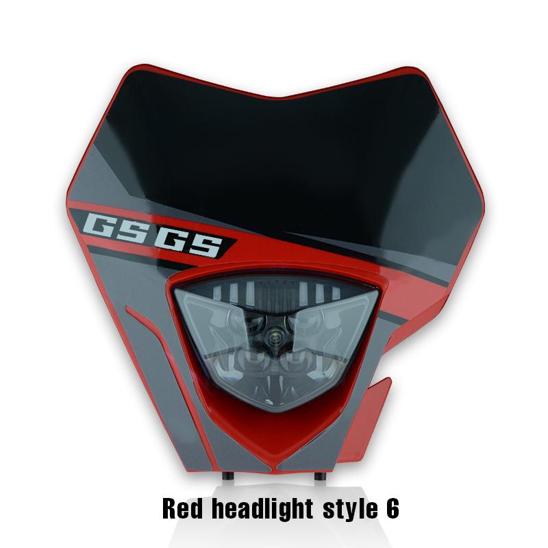 MCHMFG Motorcycle Crystal LED Headlight Headlamp For GASGAS - EC    Enduro Motorcycle