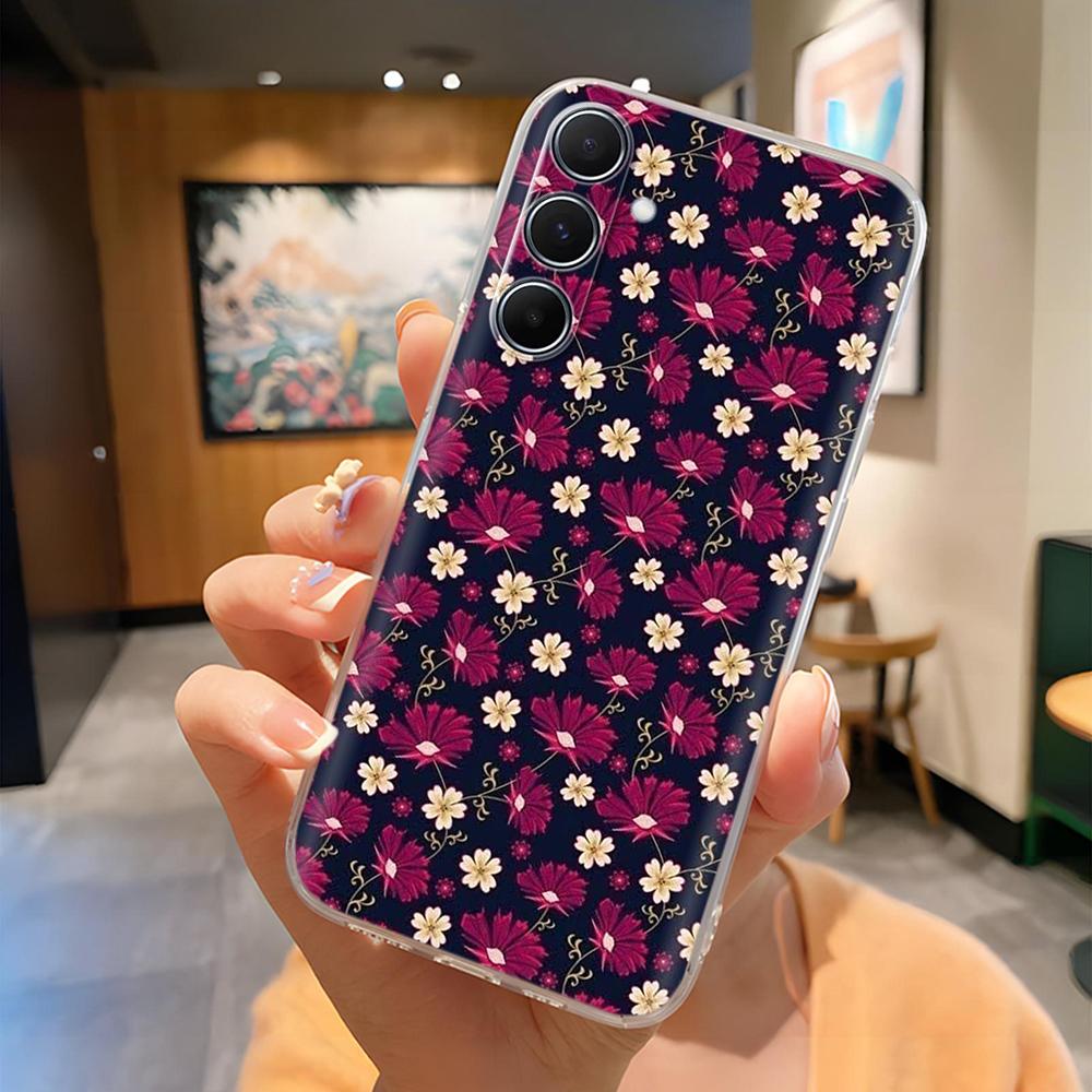 6.7" For Samsung A36 SM-A366E Case Painted Pattern Soft Clear Silicone TPU Cover on For Samsung Galaxy A36 5G A366 Cases Fundas