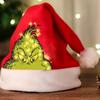 Grinch Christmas Hat With Thick Fleece For Winter Holiday Celebrations