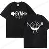 Funny Gym Life T-Shirts for Women Workout Summer Short Sleeve Tees Motivational Positive Tees Cute Exercise Fitness Tops