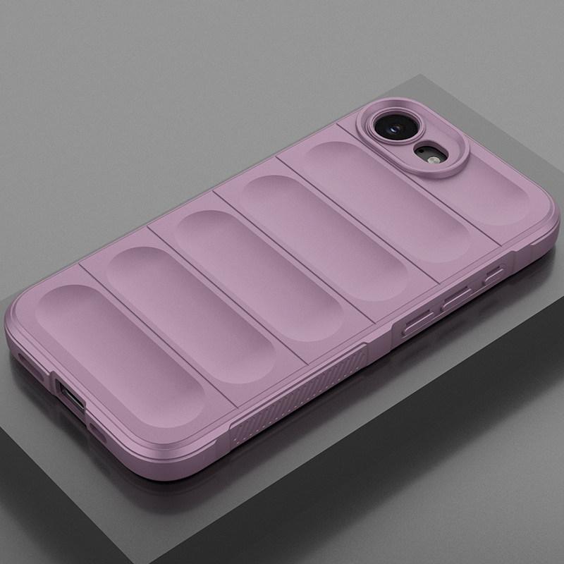 Compatible with iPhone 17e: Liquid Silicone Case with Full Lens Coverage & Airbag Drop Protection