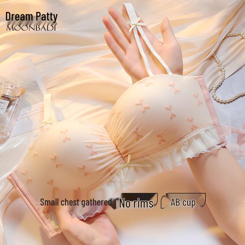 Dream Beauty Wireless Strapless Lace Push-Up Bra 70B