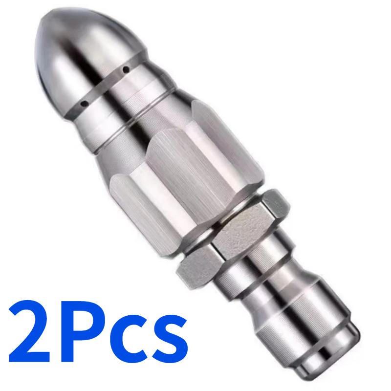 1/4" High Pressure Water Jet Nozzle, Quick Connect Tip for Sewer Drain Cleaning, Heavy Duty Drain Hose Cleaner Tool