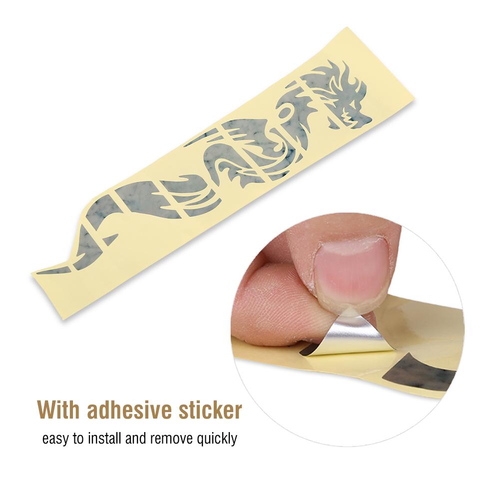 Dragon Pattern Guitar Inlay Stickers Markers for Acoustic Electric Guitar Fretboard Decor