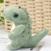 Cute Dinosaur Plush Keychain Soft Green Dino Stuffed Animal For Backpacks