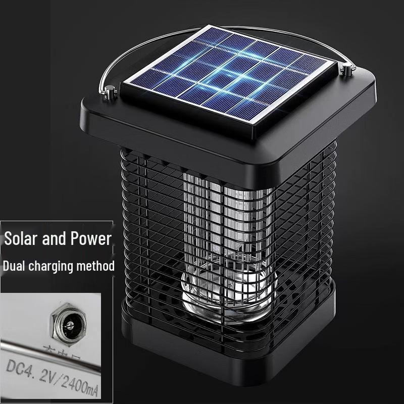 Solar & Electric Mosquito Killer Lamp