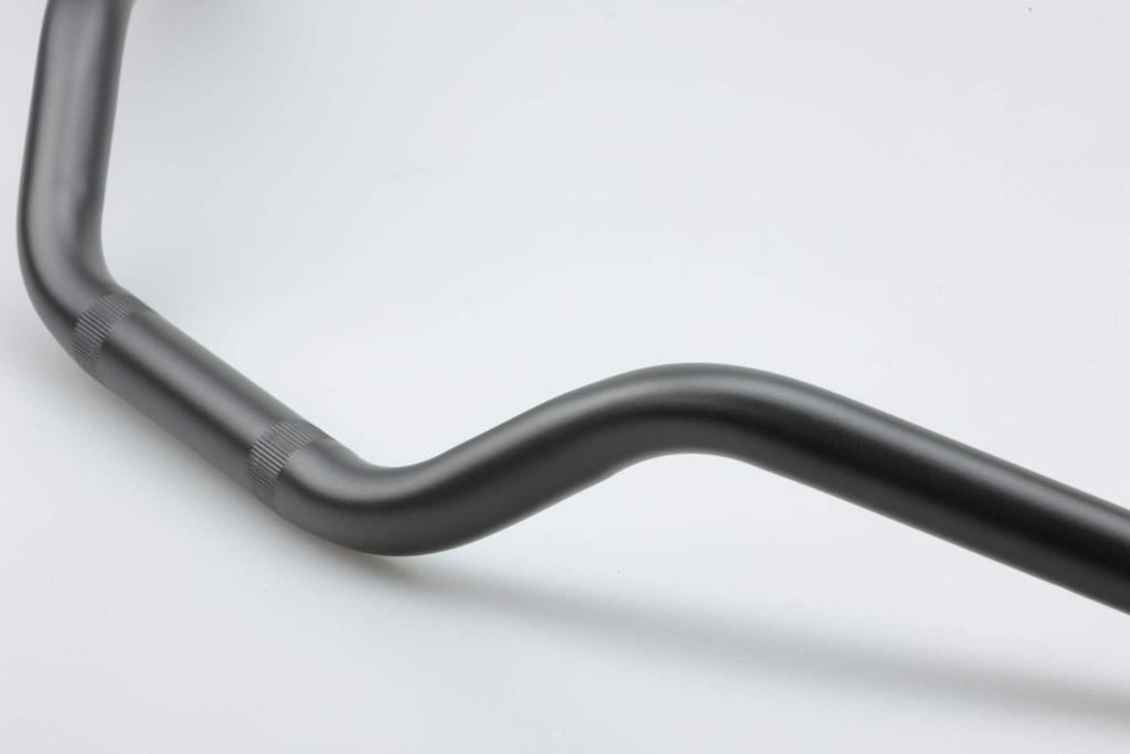 Kijima Rebel 65mm Black Finish Part Number HONDA REBEL 250/S/500 Handlebar, Back, 25.4, Steel, (Matte Black), 204-3387,