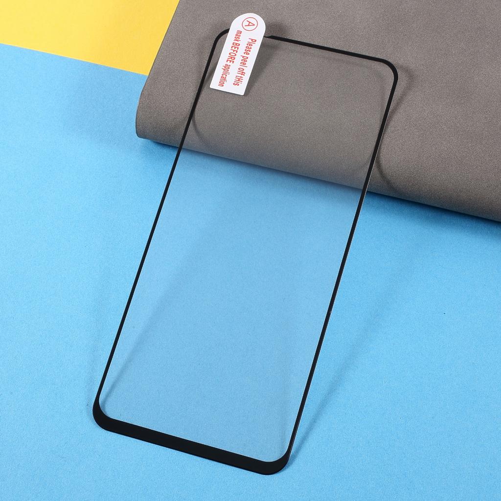 Full Coverage Full Glue Anti-Scratch Silk Print Tempered Glass Screen Protector Film for Xiaomi Poco M3 Pro 4G/5G